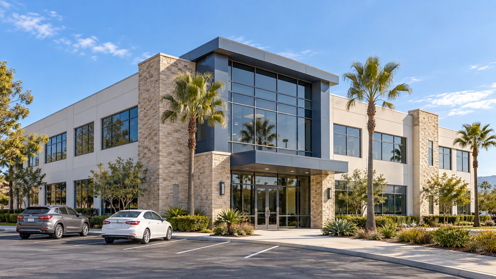 A commercial property in Orange County.